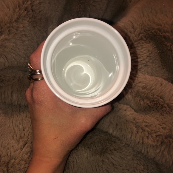 STARBUCKS 2019 Holiday Confetti Ceramic White and Gold 12 Ounce Beverage Tumbler - Picture 4 of 6